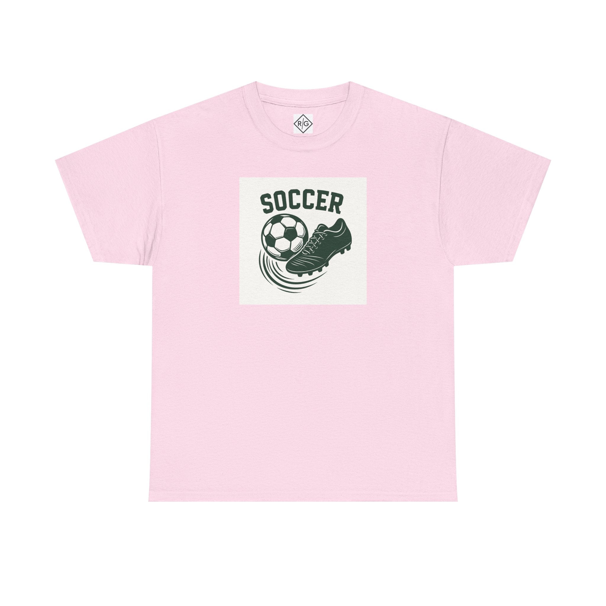 Soccer Ball and Cleat Tee | Vintage Team Logo T-Shirt, Athletic Sports Shirt