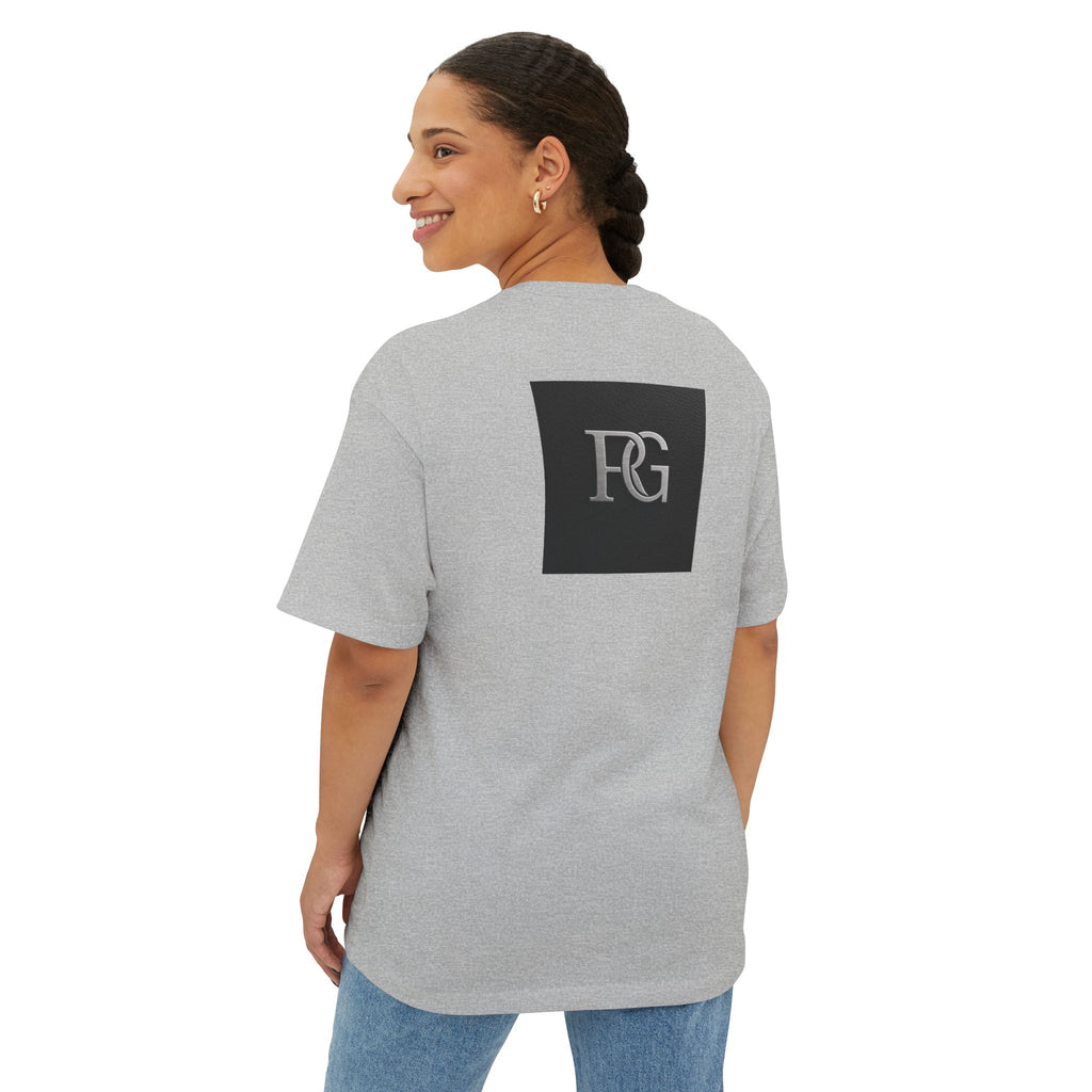 Essence of Grace Tee | Minimal Logo Boxy T-Shirt
