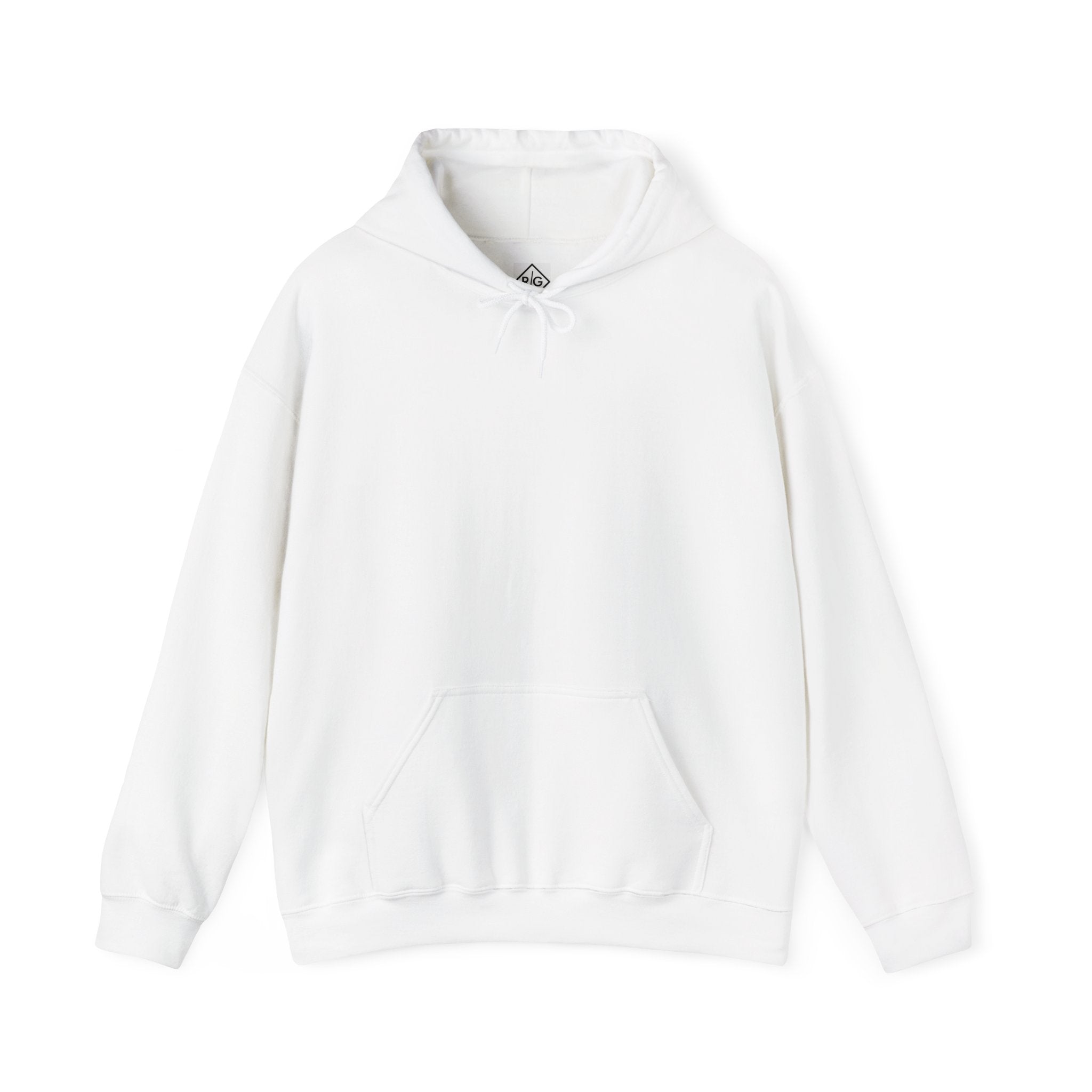 Classic White Hoodie | Blank Hooded Sweatshirt for Custom Printing
