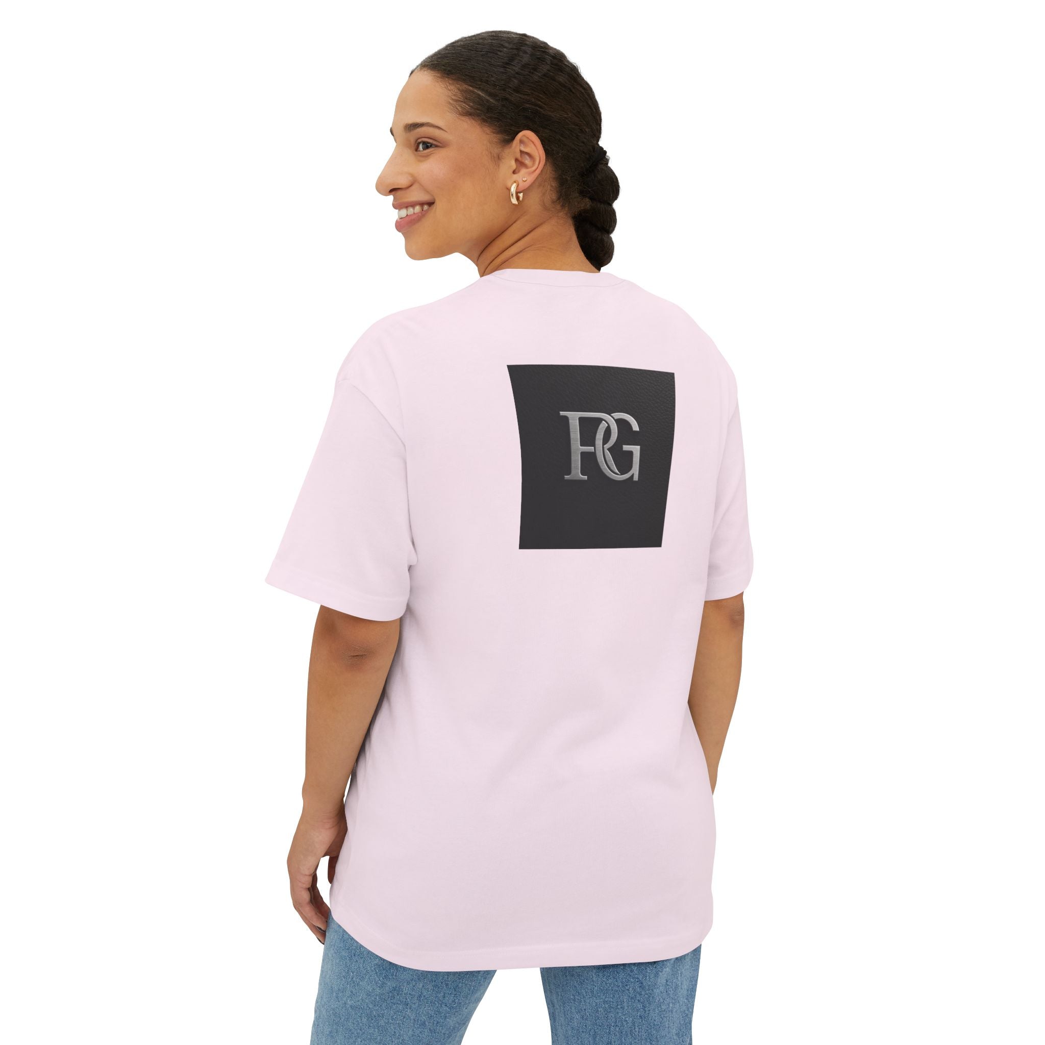 Essence of Grace Tee | Minimal Logo Boxy T-Shirt