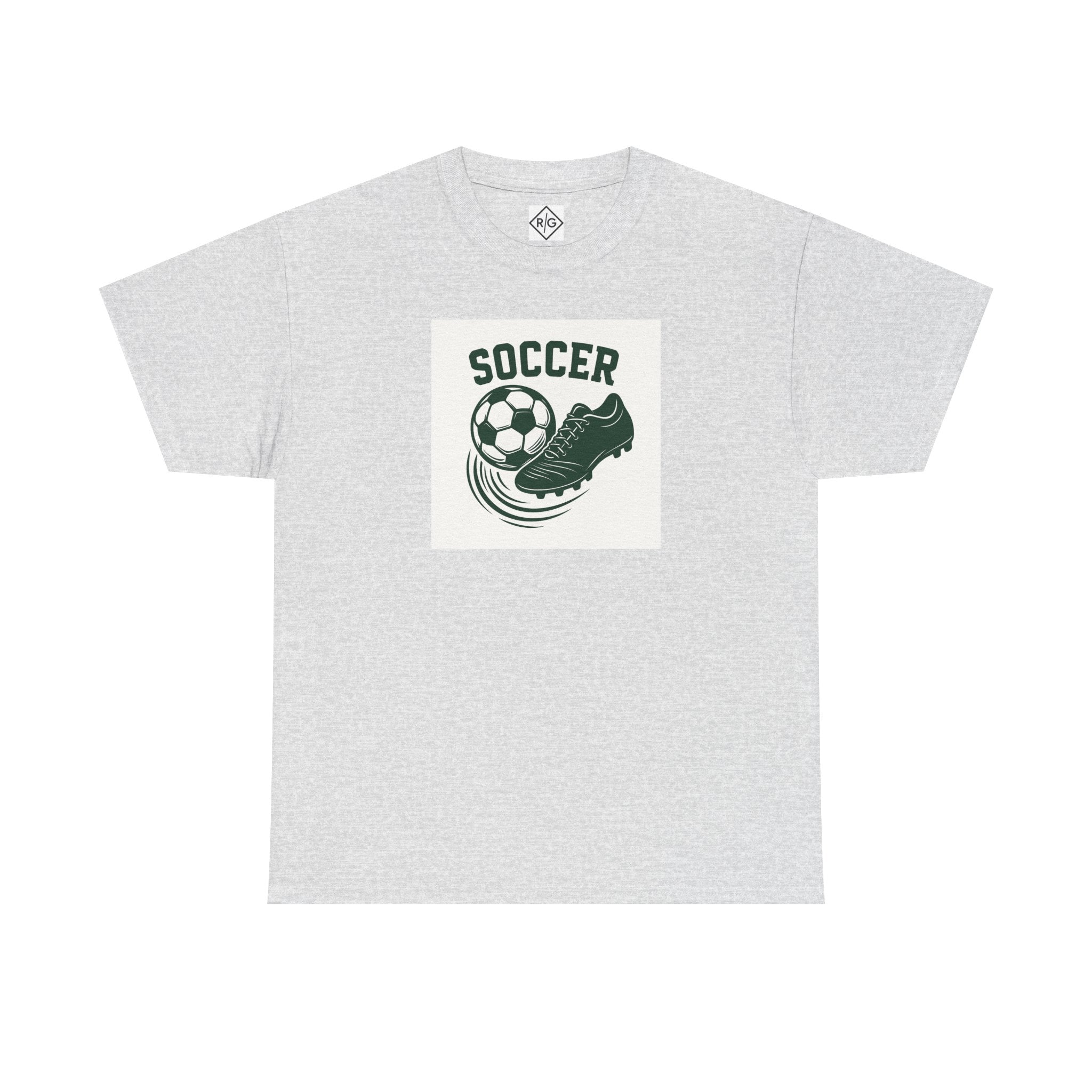 Soccer Ball and Cleat Tee | Vintage Team Logo T-Shirt, Athletic Sports Shirt
